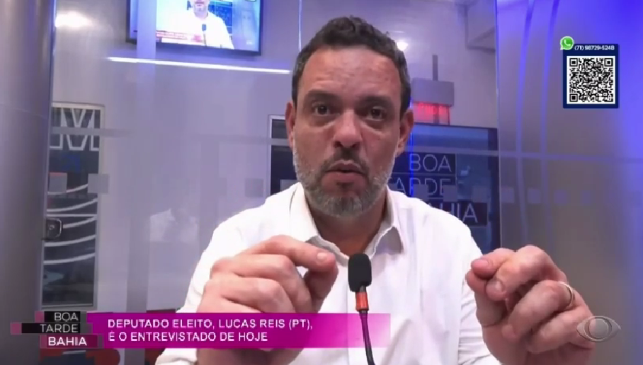 “A Bahia dará a maior votação da história a um presidente da República”, projeta Lucas Reis ao defender a reeleição de Lula