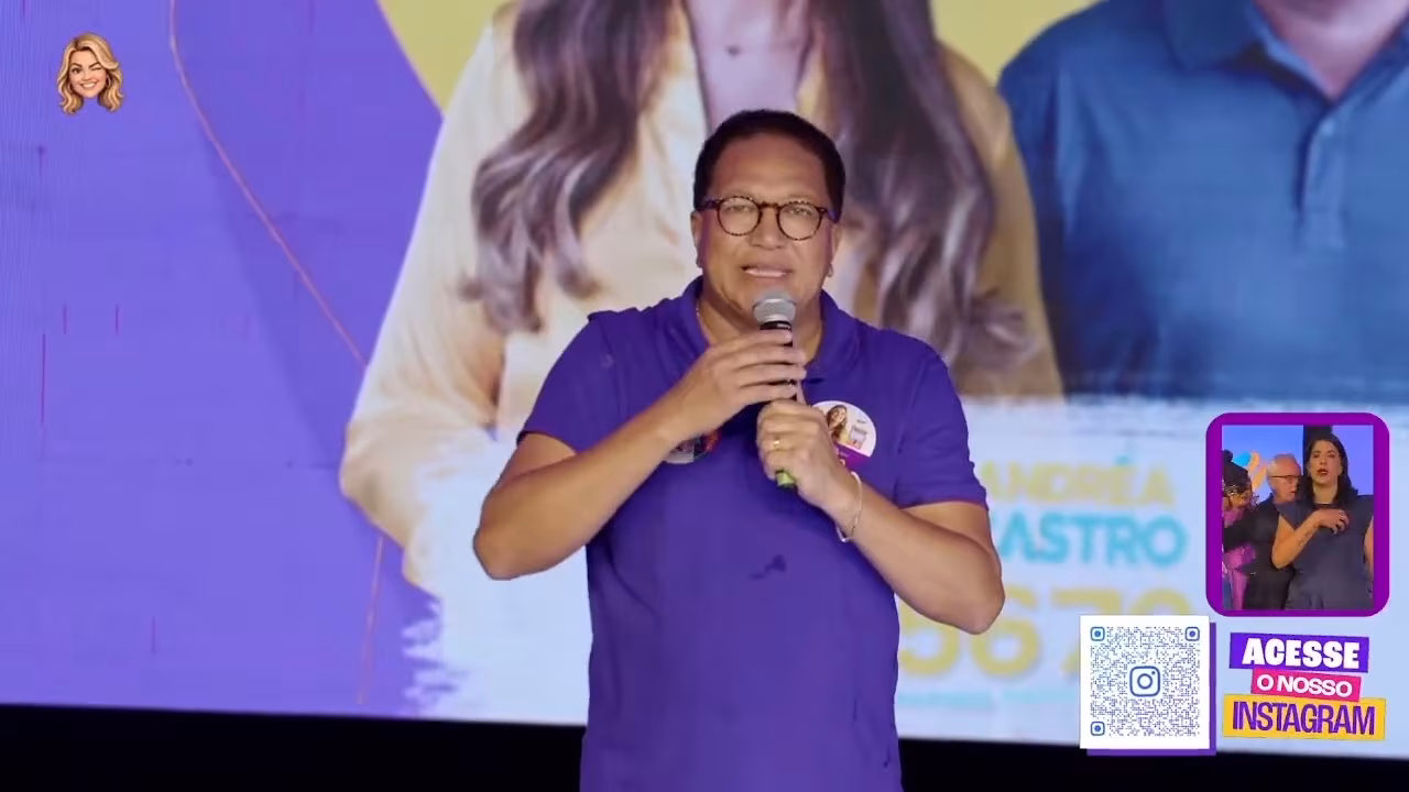 “Andréa está pronta”: Augusto Castro lança candidatura e projeta liderança regional na Alba