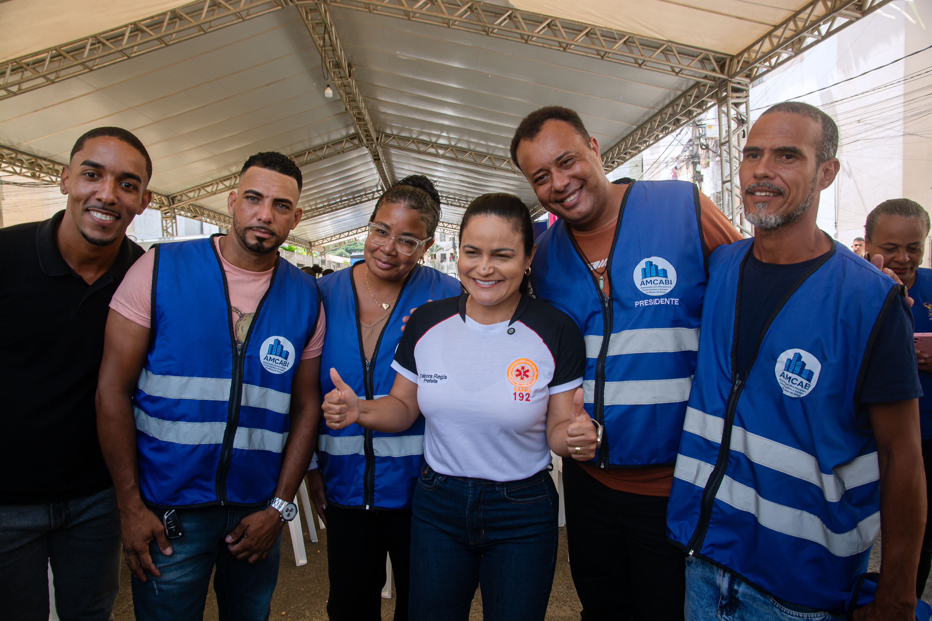 Débora Regis acompanha início da 7ª edição do Fila Zero nos conjuntos habitacionais Dona Lindu e Brisas