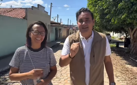 Gustavo Carmo vistoria obras nos bairros Thompson Flores e Inácio Bastos e defende celeridade nos investimentos em Alagoinhas