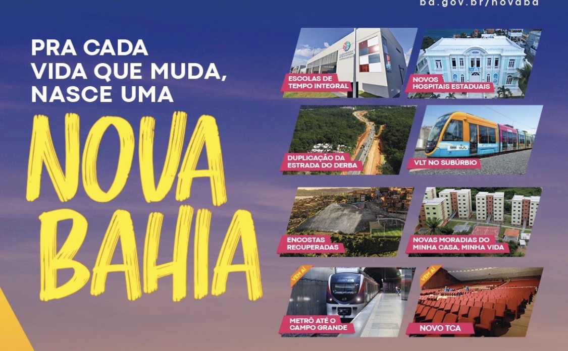 ”Para Cada Vida que Muda, Nasce uma Nova Bahia”: conceito une campanhas e traduz transformação do estado