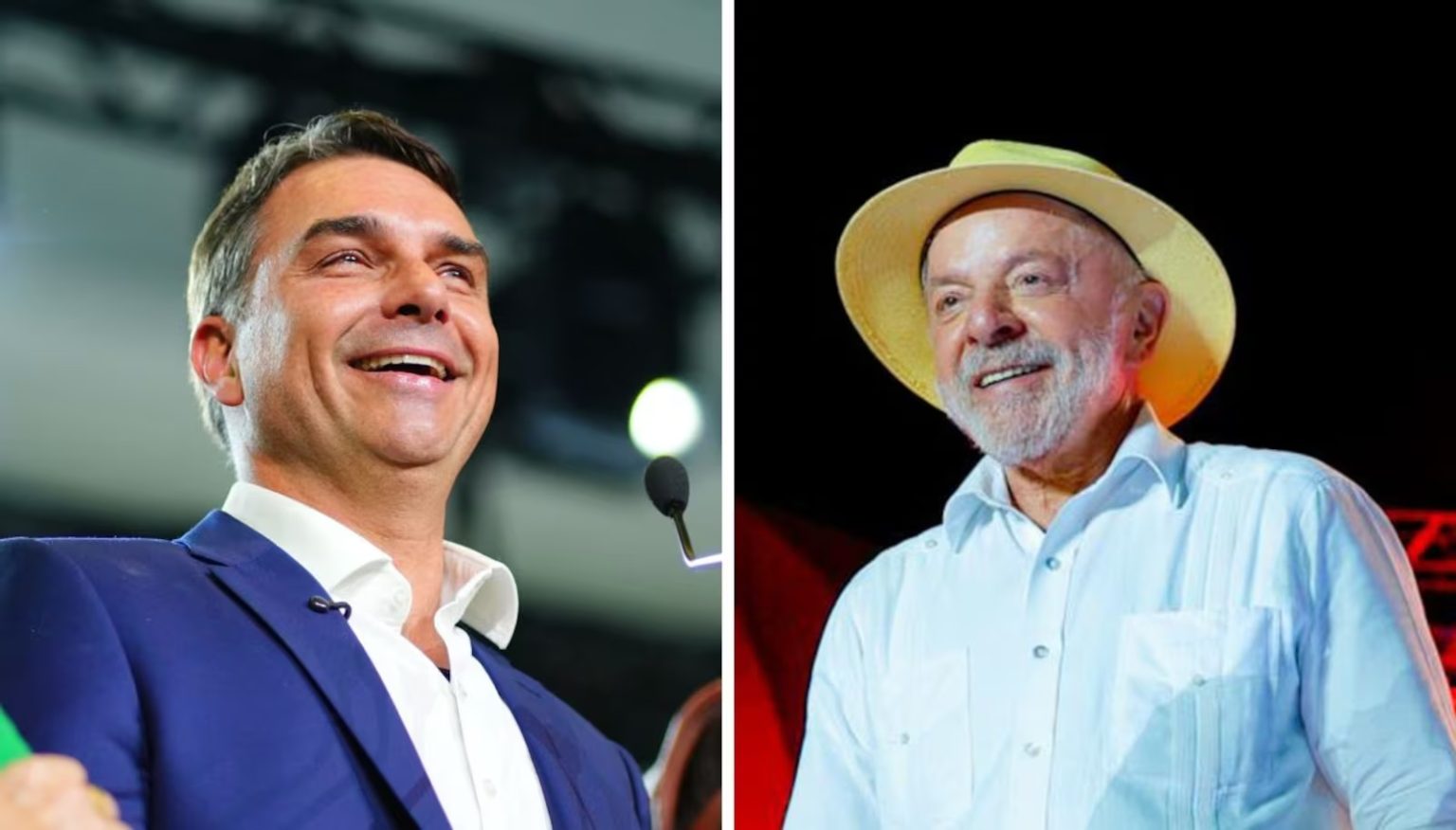 Pesquisa Veritá mostra Flávio Bolsonaro com 45,73% e Lula com 41,56%