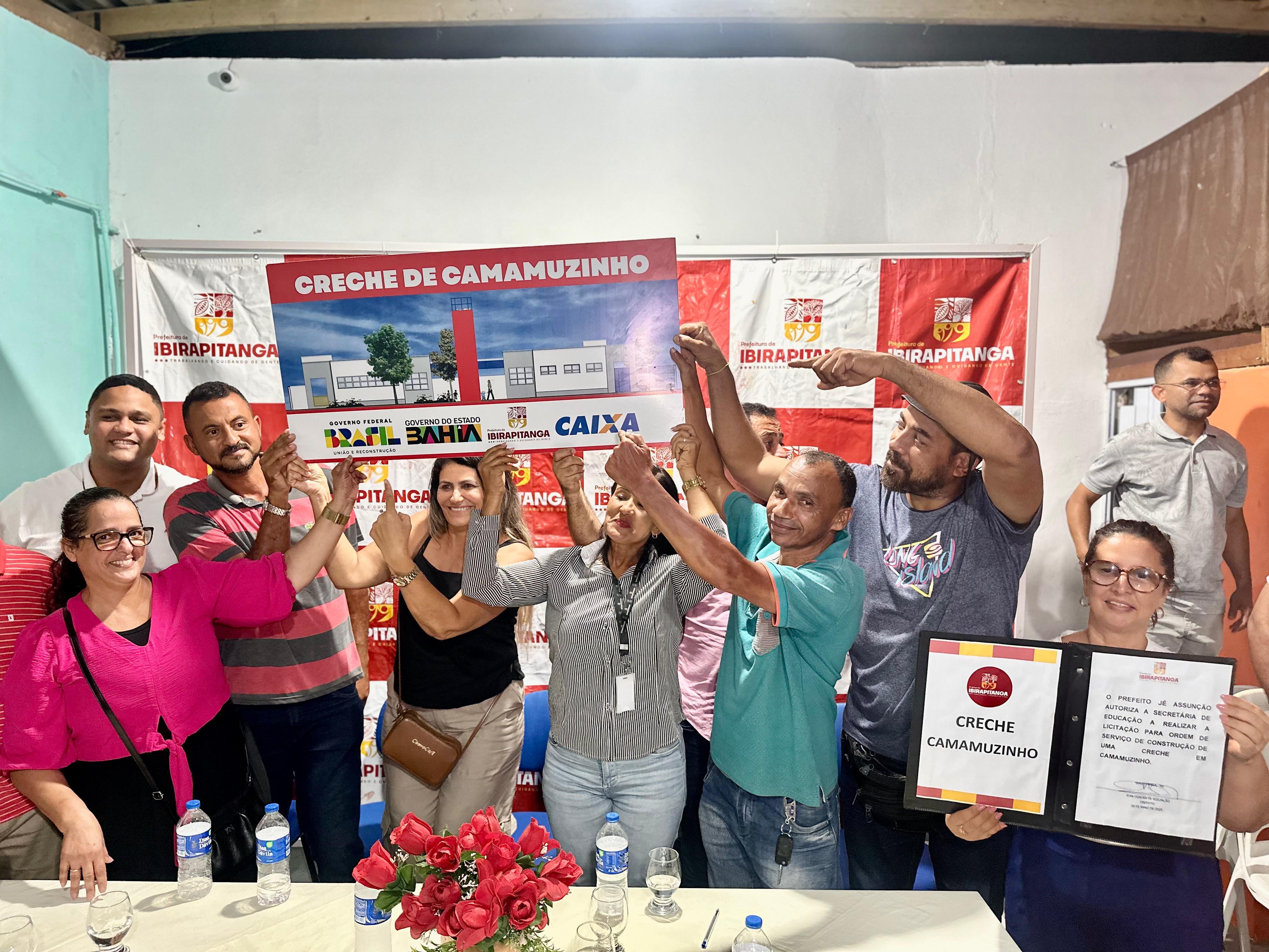 Prefeitura de Ibirapitanga anuncia licitação para construção de creche em Camamuzinho com investimento de R$ 5,4 milhões