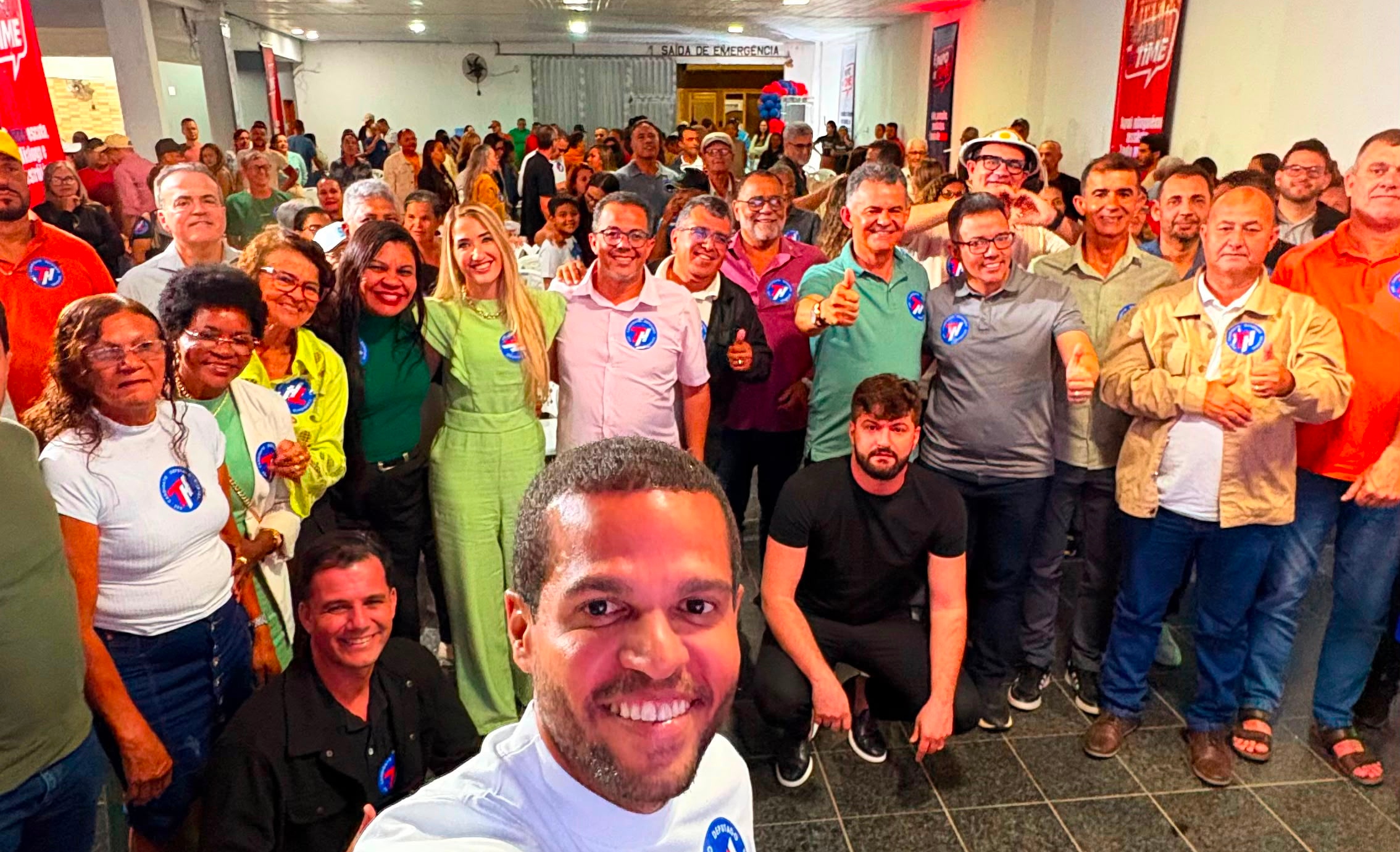 Thiancle Araújo mostra força política e reúne prefeitos e lideranças durante o “Papo de Time”